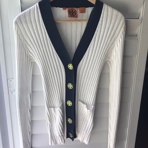 Tory Burch ribbed cardigan